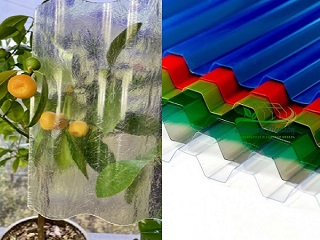 Композитный стеклопластиковый лист Compoglass vs Поликарбонат